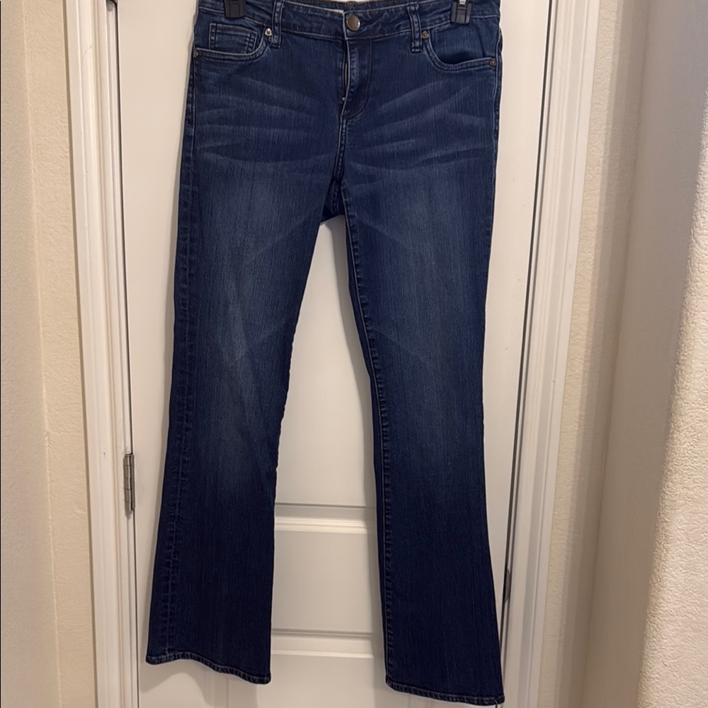Women's Dark Blue Bootcut Jeans Kut From The Kloth